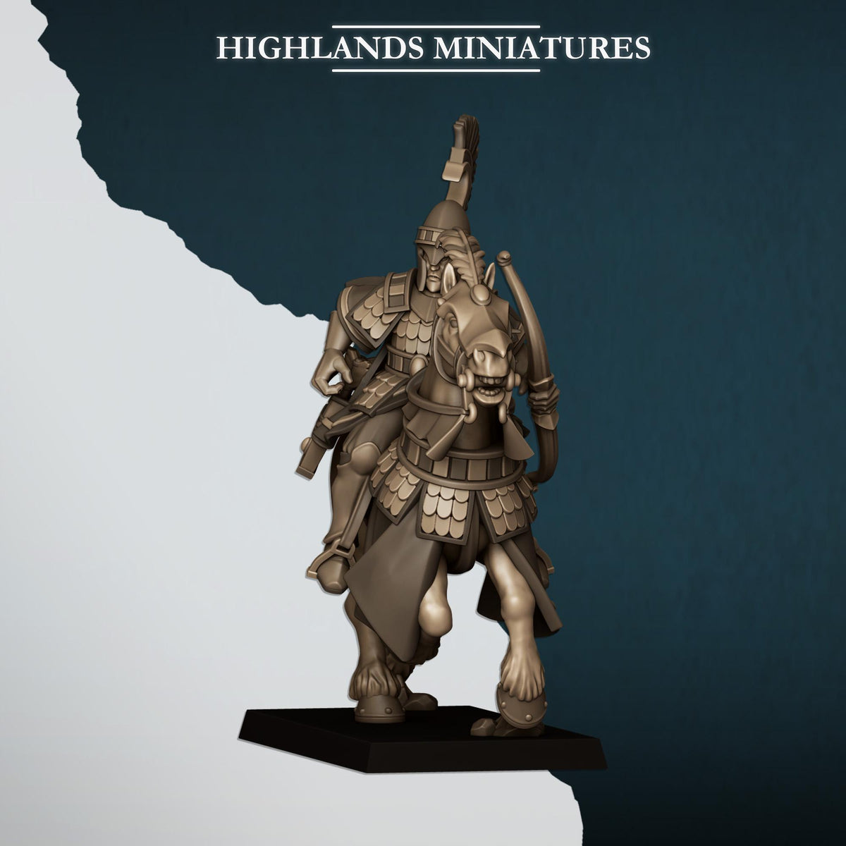 Aegean Sea Hippeis | Aegean Elves | Highland Miniatures | 32mm Scale Resin Tabletop RPG Figures for Roleplaying and Wargaming
