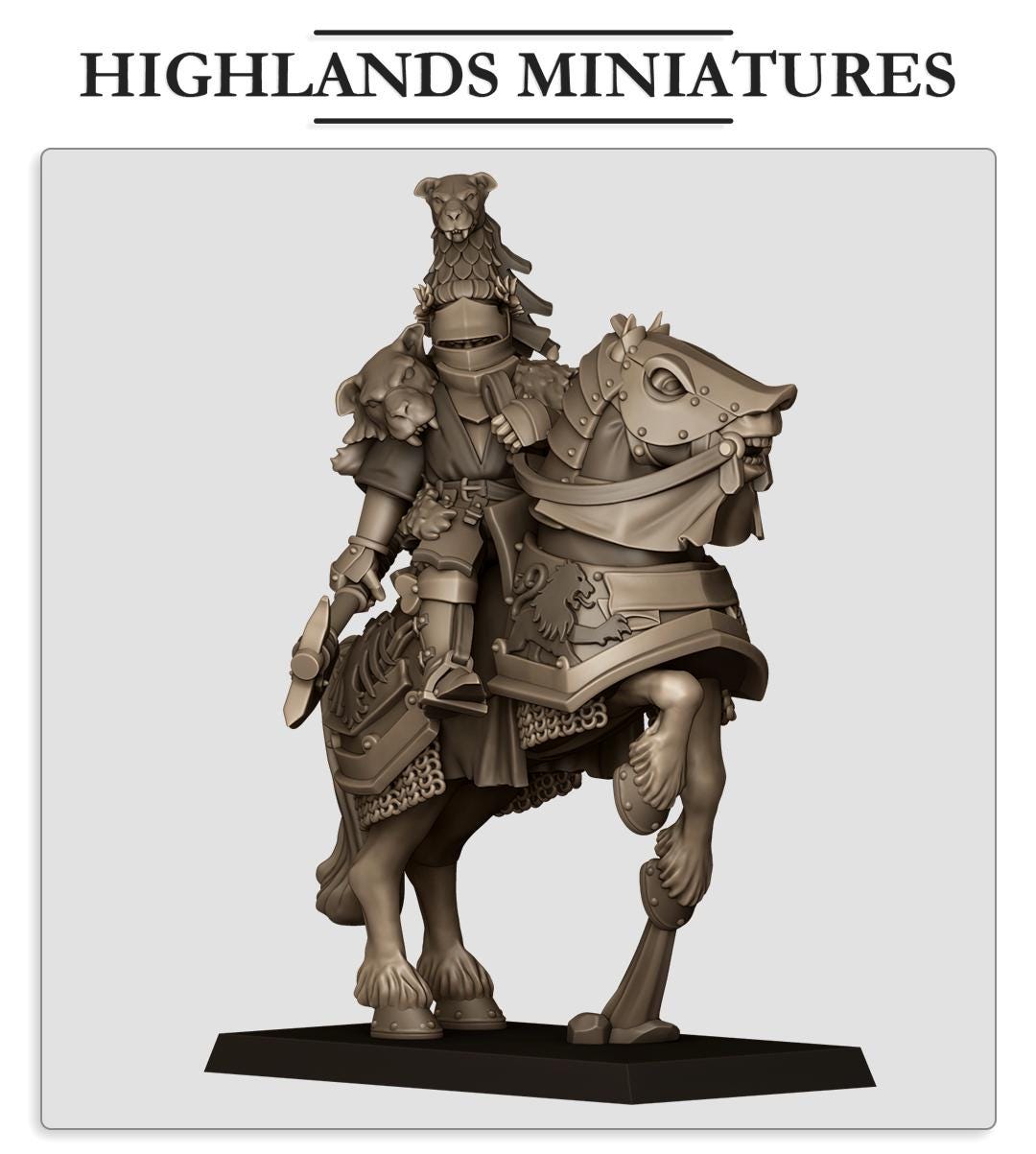 Sunland Fierce Claw Elector | Sunland | Highland Miniatures | 32mm Scale Resin Tabletop RPG Figures for Roleplaying and Wargaming