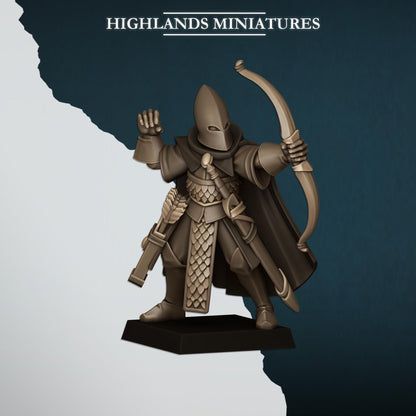 Aegean Shadows | Aegean Elves | Highland Miniatures | 32mm Scale Resin Tabletop RPG Figures for Roleplaying and Wargaming