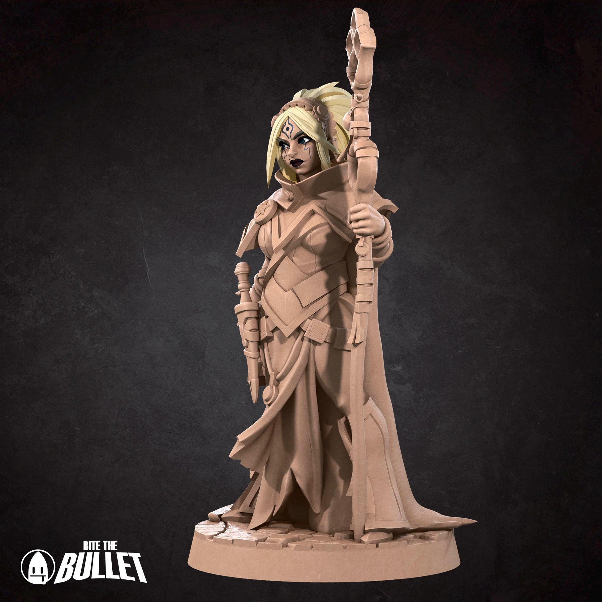 Human Sorceress | Iconic Heroes | Bite The Bullet | 35mm Scale | Resin Printed Tabletop RPG Miniature Figures | DND | 5E