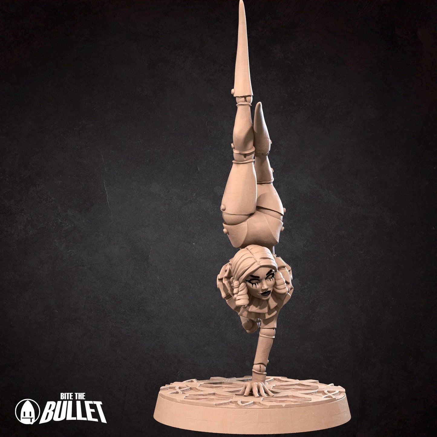Spider Trainer Contortionist | Horror Circus | Bite The Bullet | 35mm Scale | Resin Printed Tabletop RPG Miniature Figures | DND | 5E