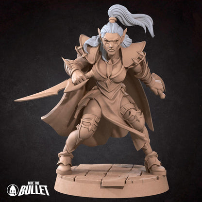 Assassin | Vampires Pt. 2 | Bite The Bullet | 35mm Scale | Resin Printed Tabletop RPG Miniature Figures | DND | 5E