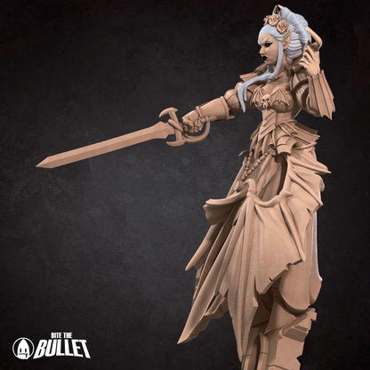 Vampire Witch | Vampires Pt. 2 | Bite The Bullet | 35mm Scale | Resin Printed Tabletop RPG Miniature Figures | DND | 5E