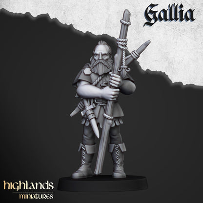 Robin Hood Heroes | Gallia | Highland Miniatures | 32mm Scale Resin Tabletop RPG Figures for Roleplaying and Wargaming