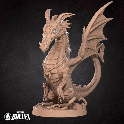 Human Summoner With Young Dragon | Iconic Heroes | Bite The Bullet | 35mm Scale | Resin Printed Tabletop RPG Miniature Figures | DND | 5E