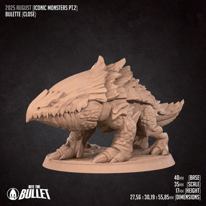 Bulettes | Iconic Monsters Pt. 2 | Bite The Bullet | 35mm Scale | Resin Printed Tabletop RPG Miniature Figures