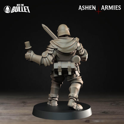 Shocktroopers | Bullet Crusade: Sanctified Legion | Bite The Bullet | 35mm Scale | Resin Printed Tabletop RPG Miniature Figures