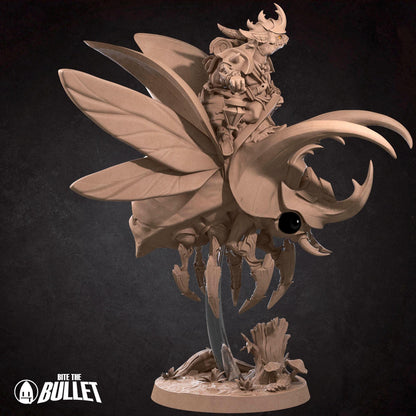 Beetle Rider | Kobolds Pt. 2 | Bite The Bullet | 35mm Scale | Resin Printed Tabletop RPG Miniature Figures