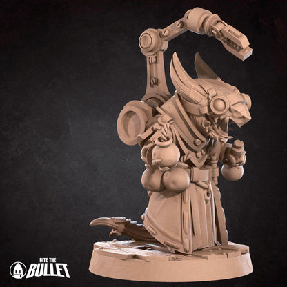 Inventor | Kobolds Pt. 2 | Bite The Bullet | 35mm Scale | Resin Printed Tabletop RPG Miniature Figures