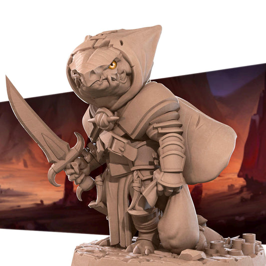 Rogue | Kobolds Pt. 2 | Bite The Bullet | 35mm Scale | Resin Printed Tabletop RPG Miniature Figures