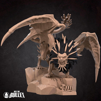 Manticore | Iconic Monsters Pt. 2 | Bite The Bullet | 35mm Scale | Resin Printed Tabletop RPG Miniature Figures