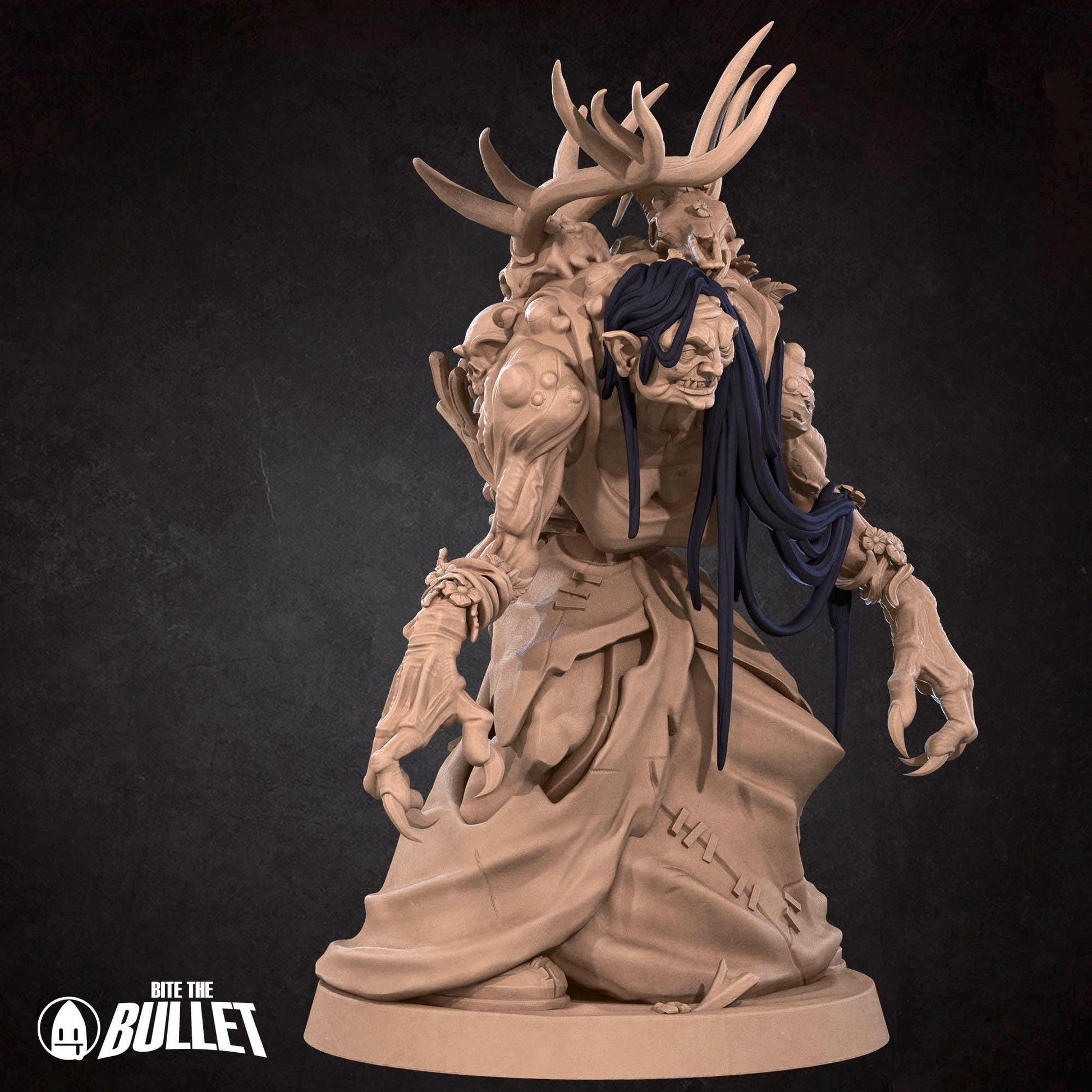 Annis Hag | Iconic Monsters Pt. 2 | Bite The Bullet | 35mm Scale | Resin Printed Tabletop RPG Miniature Figures