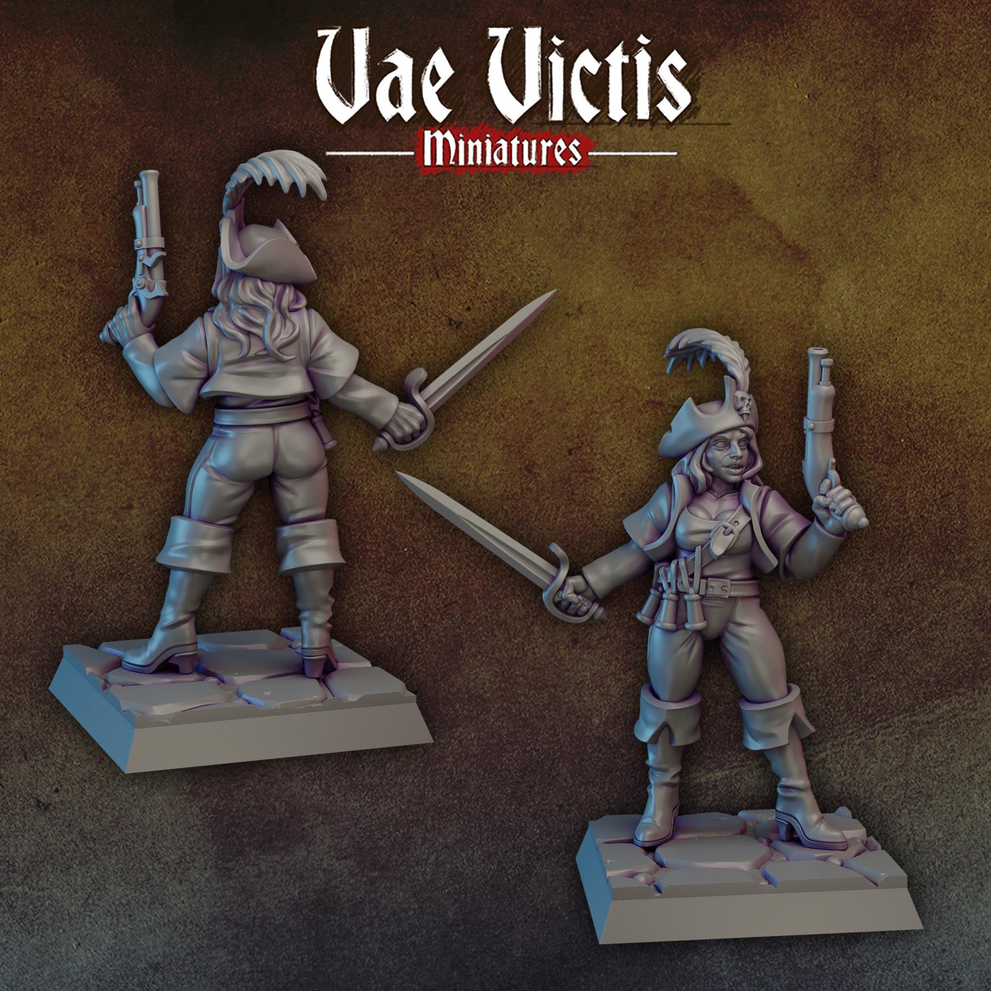 Blood And Gold Vol. 6 | Vae Victis Miniatures | 32mm Scale Resin Printed Tabletop RPG Figures for Tabletop Roleplaying or Wargaming