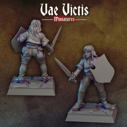 Blood And Gold Vol. 6 | Vae Victis Miniatures | 32mm Scale Resin Printed Tabletop RPG Figures for Tabletop Roleplaying or Wargaming