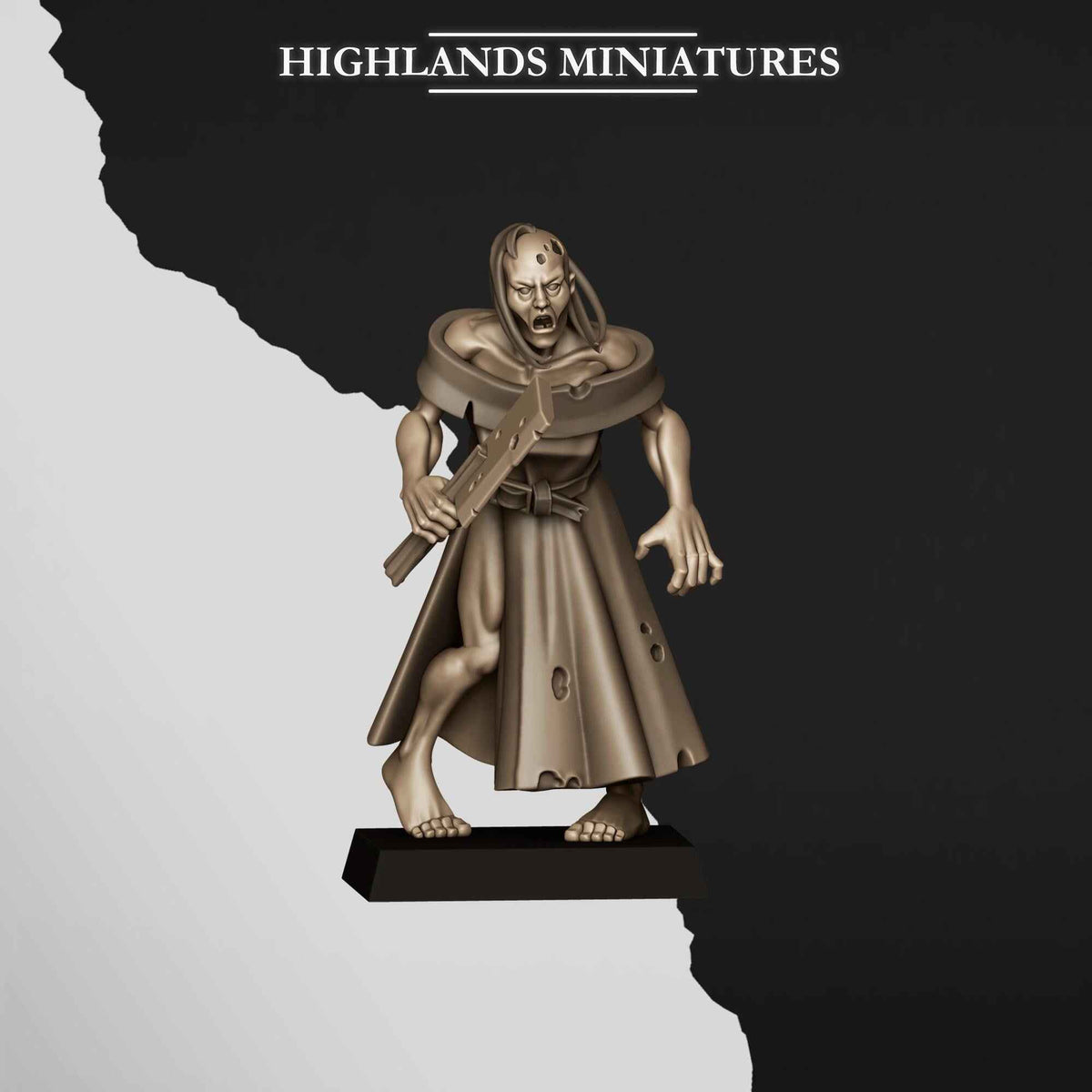 Zombies | Transilvanya The Fallen Realm | Highlands Miniatures | 32mm Scale Resin Tabletop RPG Figures for Roleplaying and Wargaming