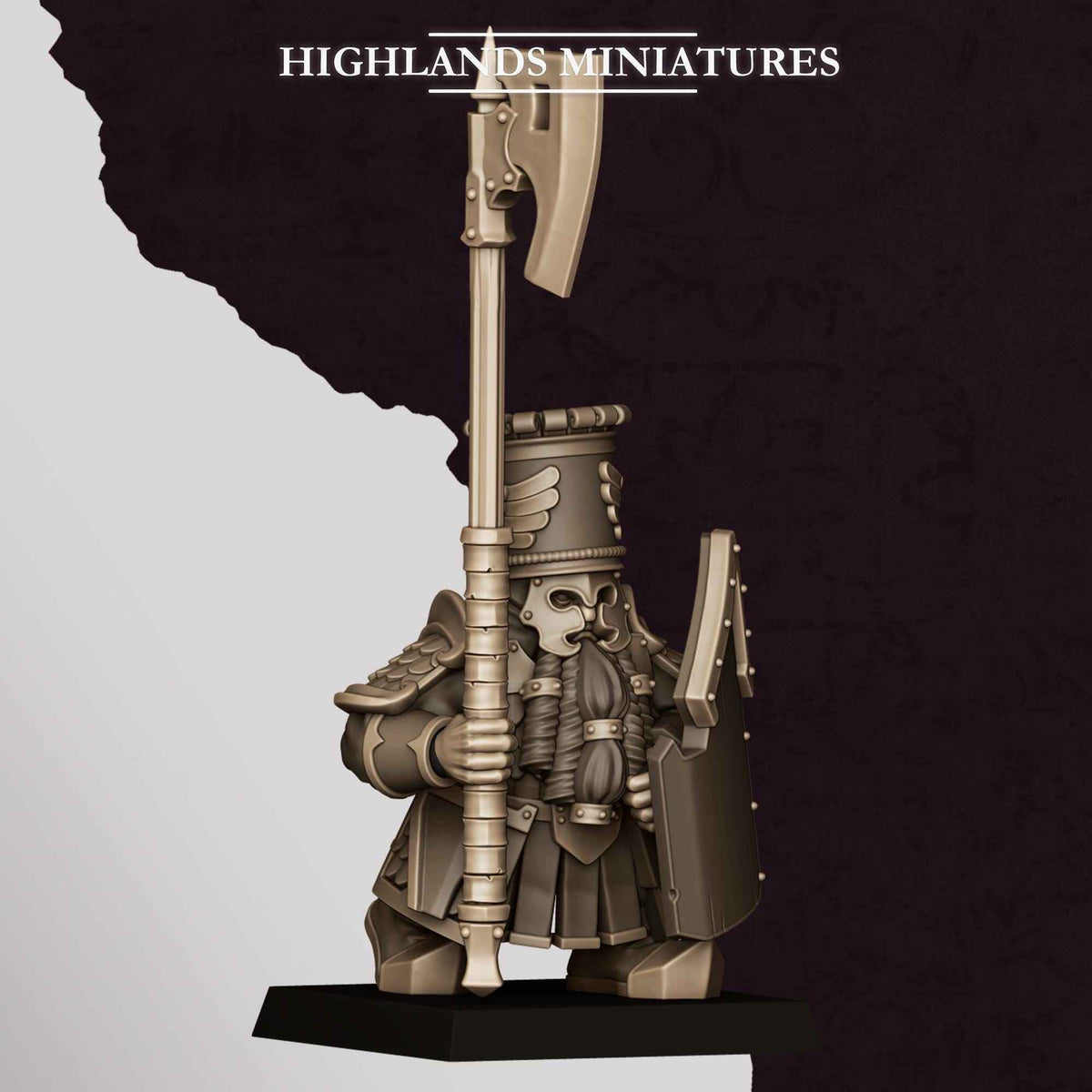 Heavy Guard | Sons of Marduk | Highlands Miniatures | 32mm Scale Resin Tabletop RPG Figures for Roleplaying and Wargaming