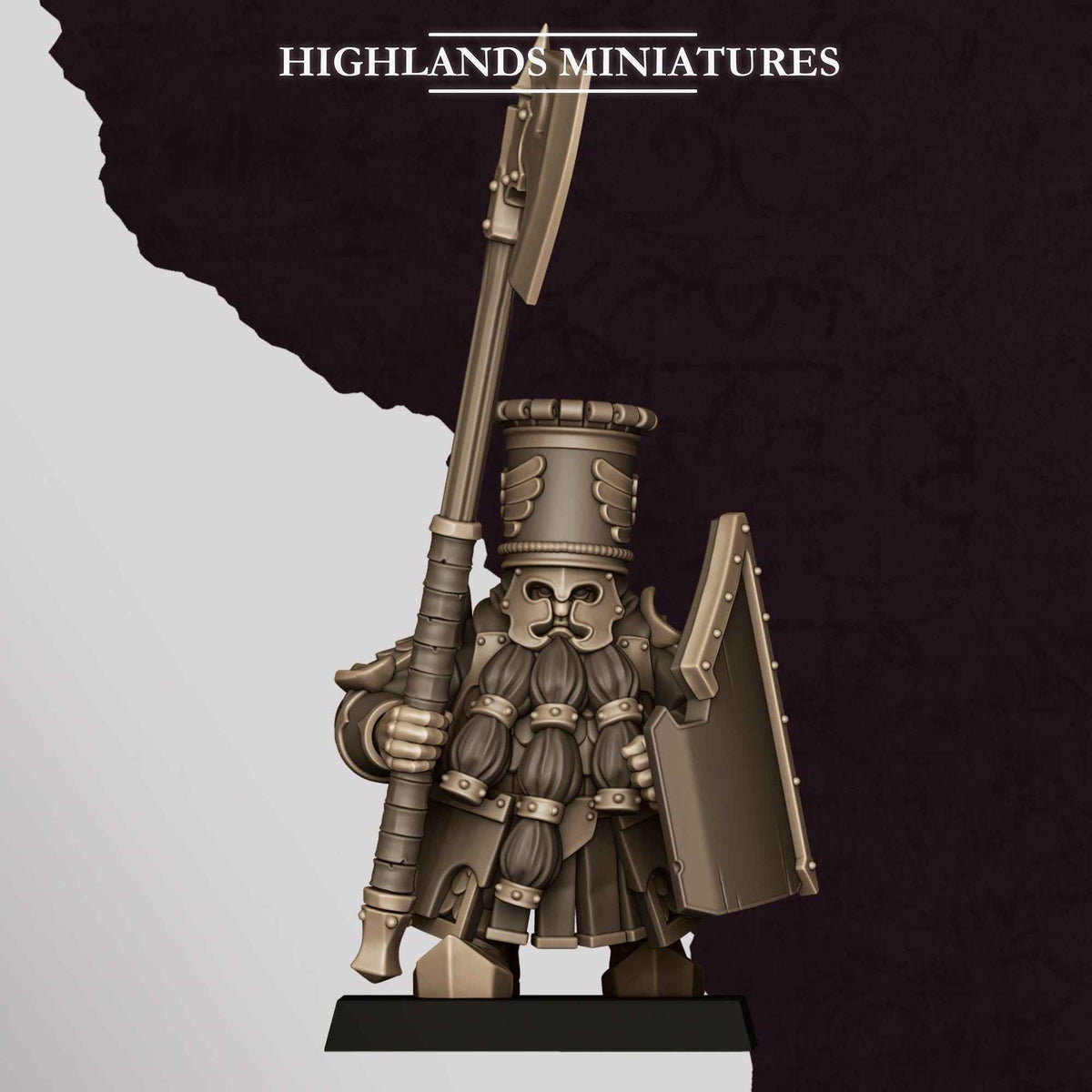 Heavy Guard | Sons of Marduk | Highlands Miniatures | 32mm Scale Resin Tabletop RPG Figures for Roleplaying and Wargaming