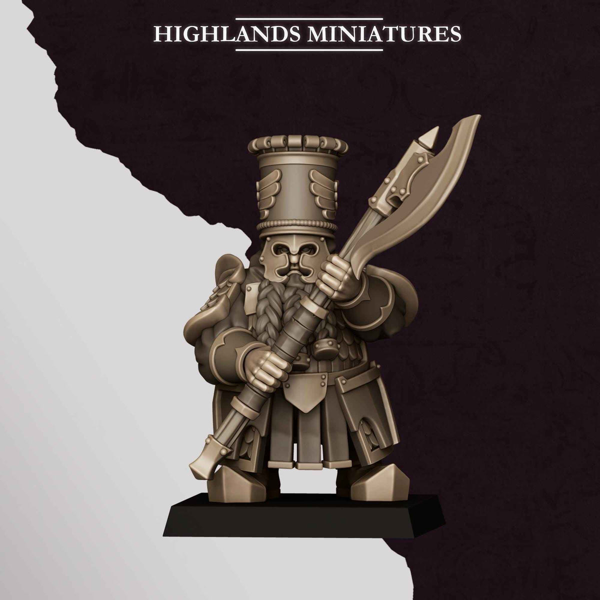 Heavy Guard Great Weapons | Sons of Marduk | Highlands Miniatures | 32mm Scale Resin Tabletop RPG Figures for Roleplaying and Wargaming