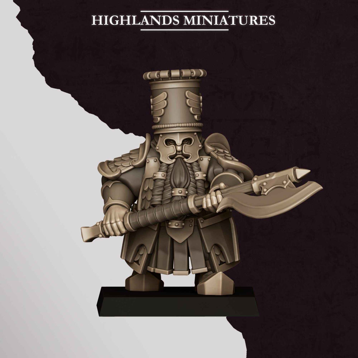 Heavy Guard Great Weapons | Sons of Marduk | Highlands Miniatures | 32mm Scale Resin Tabletop RPG Figures for Roleplaying and Wargaming