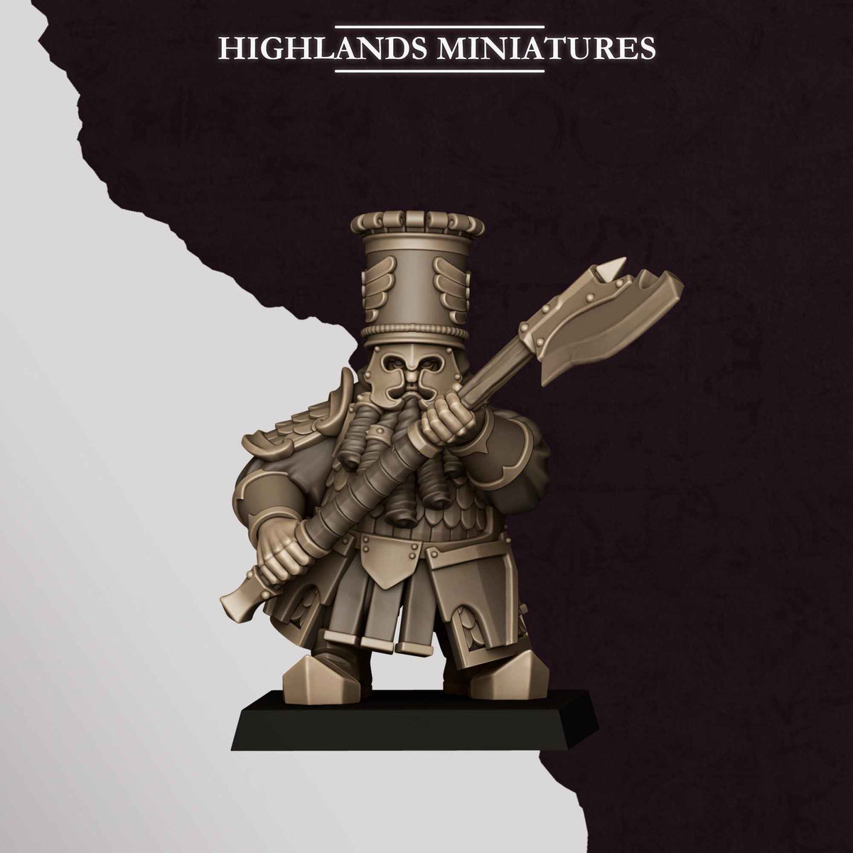 Heavy Guard Great Weapons | Sons of Marduk | Highlands Miniatures | 32mm Scale Resin Tabletop RPG Figures for Roleplaying and Wargaming