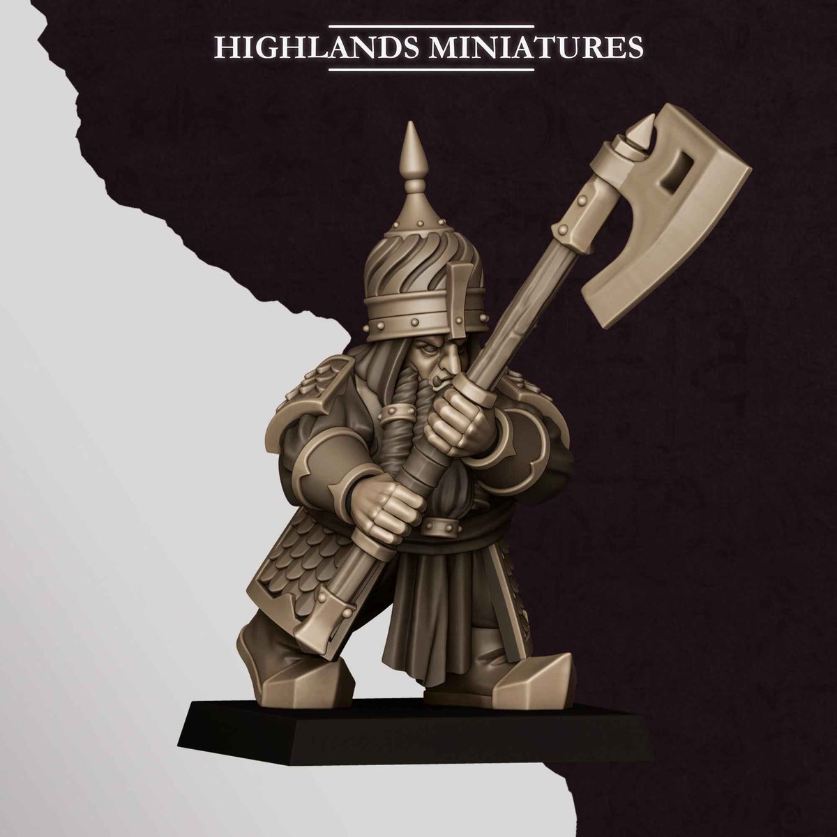 Warriors Great Weapons | Sons of Marduk | Highlands Miniatures | 32mm Scale Resin Tabletop RPG Figures for Roleplaying and Wargaming