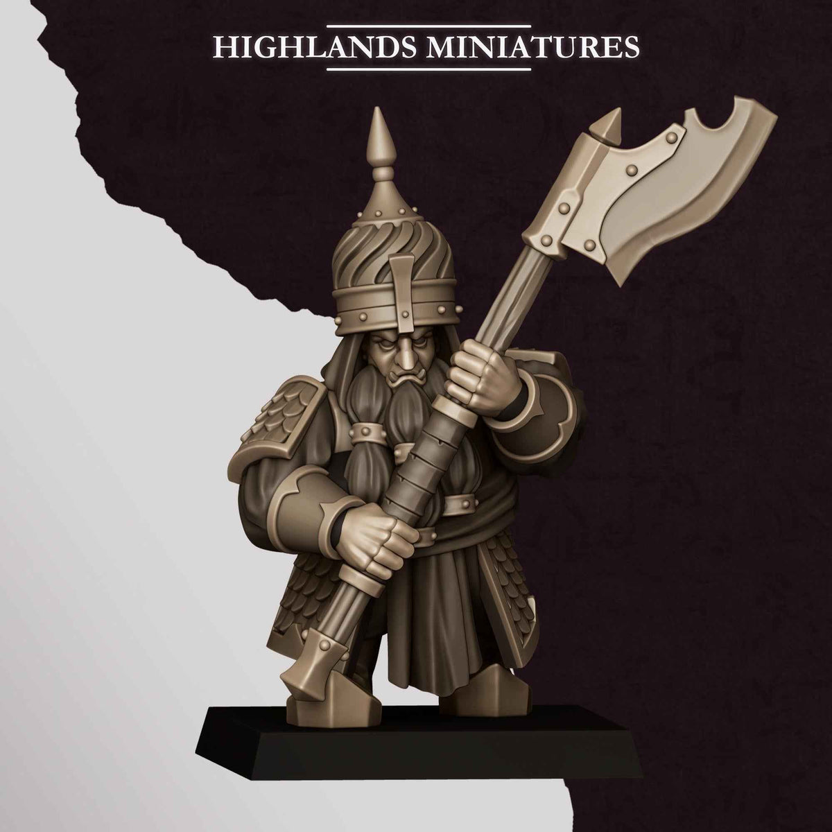 Warriors Great Weapons | Sons of Marduk | Highlands Miniatures | 32mm Scale Resin Tabletop RPG Figures for Roleplaying and Wargaming