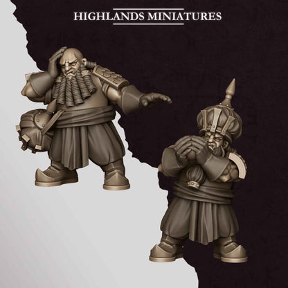 Blazing Icon of Marduk | Sons of Marduk | Highlands Miniatures | 32mm Scale Resin Tabletop RPG Figures for Roleplaying and Wargaming