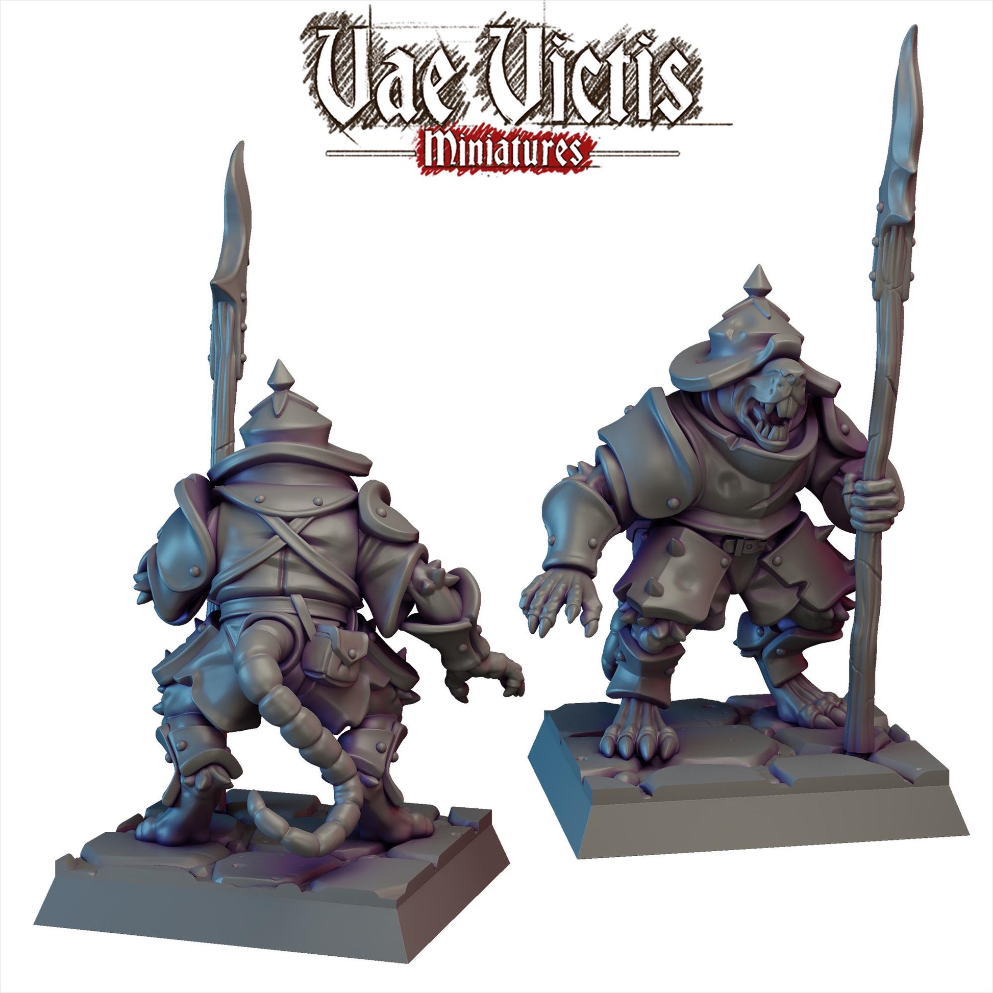 Sewer Patrol | Vae Victis Miniatures | 32mm Scale Resin Printed Tabletop RPG Figures for Tabletop Roleplaying or Wargaming