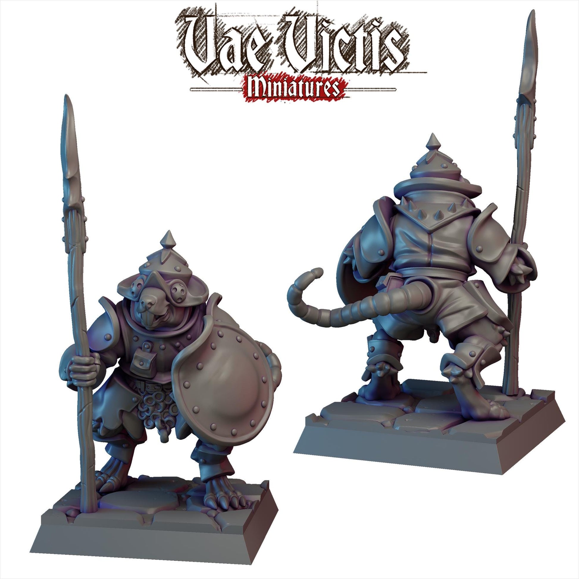 Sewer Patrol | Vae Victis Miniatures | 32mm Scale Resin Printed Tabletop RPG Figures for Tabletop Roleplaying or Wargaming