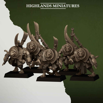 Sewer Vermin Smugglers | Sewer Vermin | Highlands Miniatures | 32mm Scale Resin TTRPG Figures for Roleplaying and Wargaming