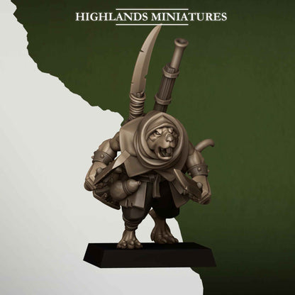 Sewer Vermin Smugglers | Sewer Vermin | Highlands Miniatures | 32mm Scale Resin TTRPG Figures for Roleplaying and Wargaming
