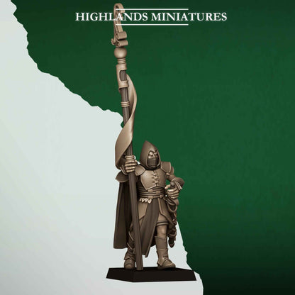 Feral Archers | Feral Elves | Highlands Miniatures | 32mm Scale Resin Tabletop RPG Figures for Roleplaying and Wargaming