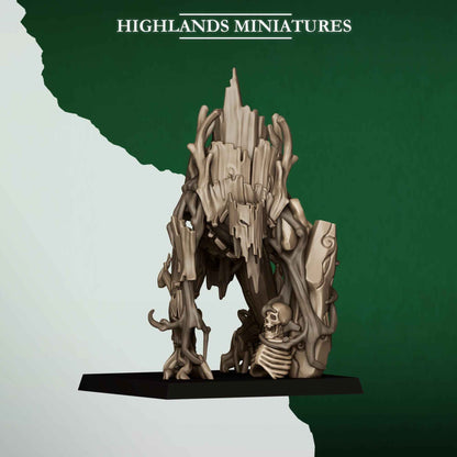 Forest Golems | Feral Elves | Highlands Miniatures | 32mm Scale Resin Tabletop RPG Figures for Roleplaying and Wargaming