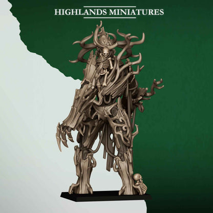 Giant Tree | Feral Elves | Highlands Miniatures | 32mm Scale Resin Tabletop RPG Figures for Roleplaying and Wargaming