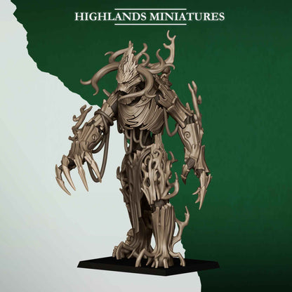 Giant Tree | Feral Elves | Highlands Miniatures | 32mm Scale Resin Tabletop RPG Figures for Roleplaying and Wargaming