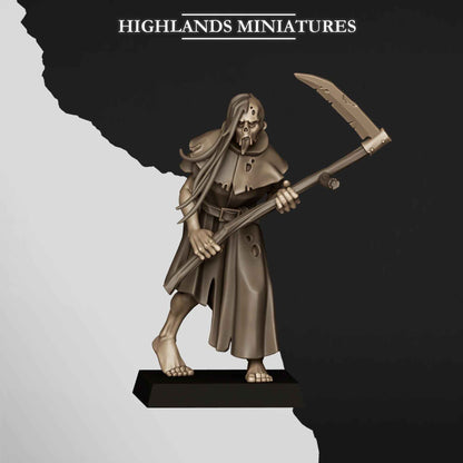 Zombies | Transilvanya The Fallen Realm | Highlands Miniatures | 32mm Scale Resin Tabletop RPG Figures for Roleplaying and Wargaming