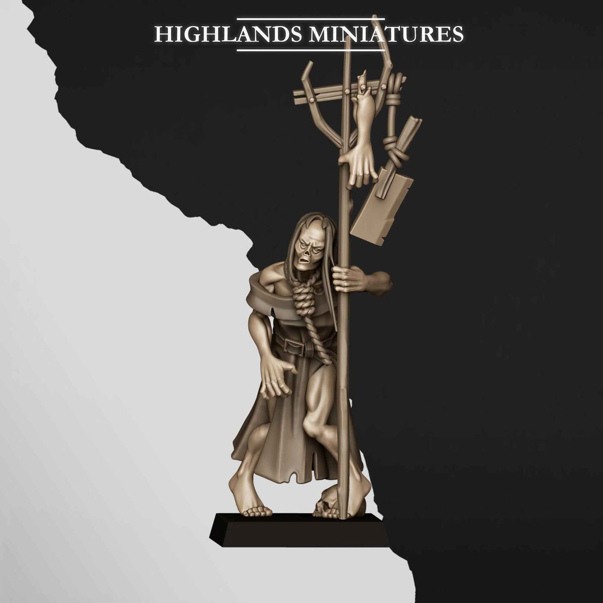 Zombies | Transilvanya The Fallen Realm | Highlands Miniatures | 32mm Scale Resin Tabletop RPG Figures for Roleplaying and Wargaming
