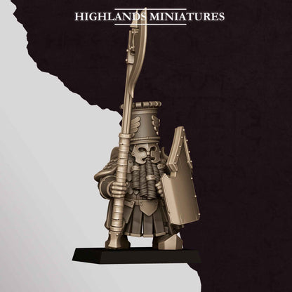 Heavy Guard | Sons of Marduk | Highlands Miniatures | 32mm Scale Resin Tabletop RPG Figures for Roleplaying and Wargaming