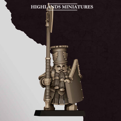 Heavy Guard | Sons of Marduk | Highlands Miniatures | 32mm Scale Resin Tabletop RPG Figures for Roleplaying and Wargaming