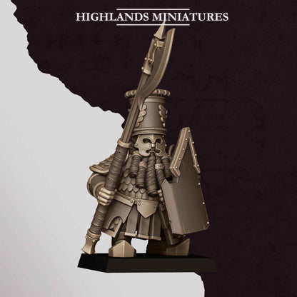 Heavy Guard | Sons of Marduk | Highlands Miniatures | 32mm Scale Resin Tabletop RPG Figures for Roleplaying and Wargaming