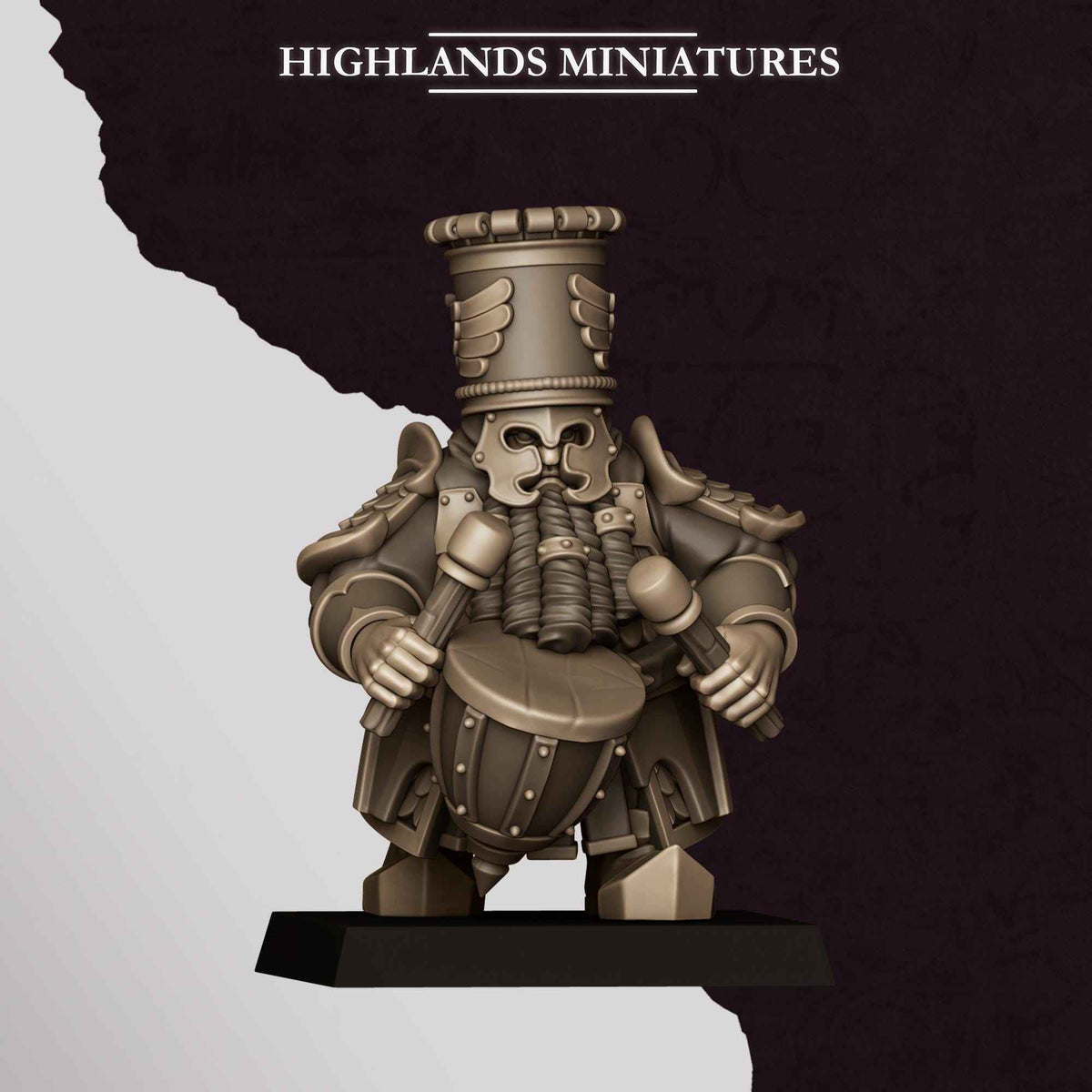Heavy Guard | Sons of Marduk | Highlands Miniatures | 32mm Scale Resin Tabletop RPG Figures for Roleplaying and Wargaming