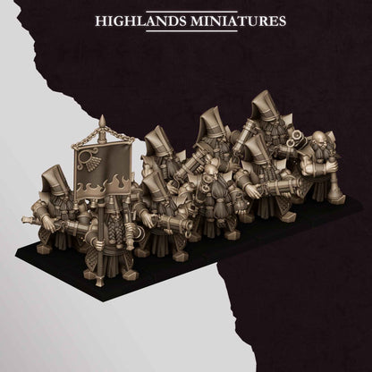 Shooters | Sons of Marduk | Highlands Miniatures | 32mm Scale Resin Tabletop RPG Figures for Roleplaying and Wargaming