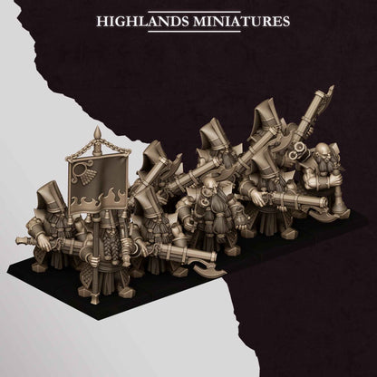 Shooters Jezail Option | Sons of Marduk | Highlands Miniatures | 32mm Scale Resin Tabletop RPG Figures for Roleplaying and Wargaming