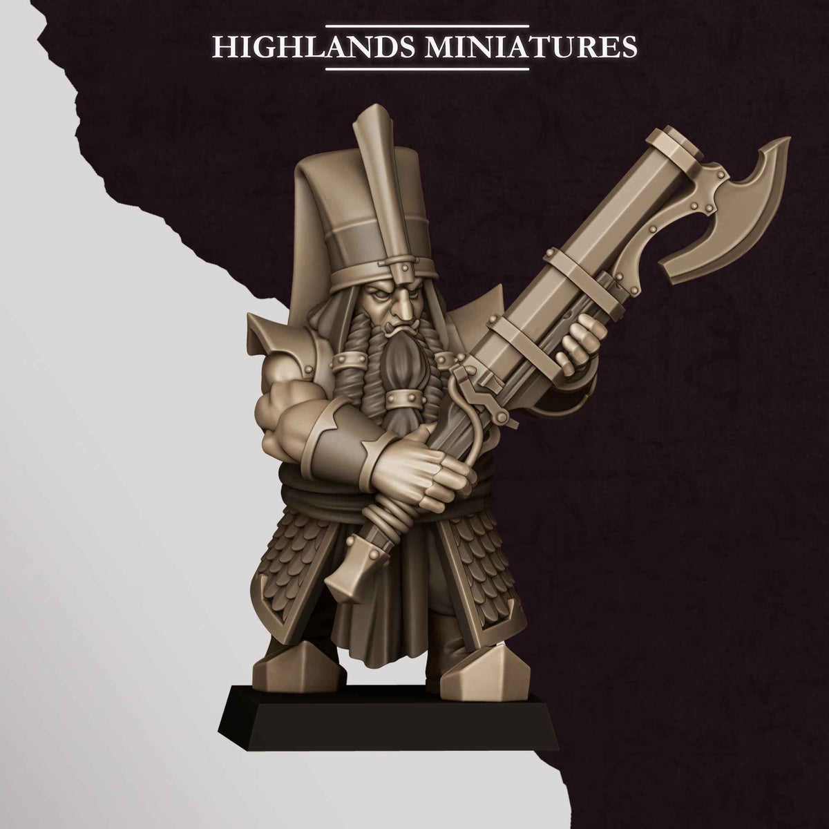 Shooters Jezail Option | Sons of Marduk | Highlands Miniatures | 32mm Scale Resin Tabletop RPG Figures for Roleplaying and Wargaming