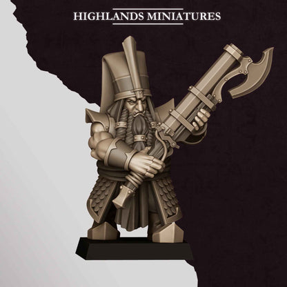 Shooters Jezail Option | Sons of Marduk | Highlands Miniatures | 32mm Scale Resin Tabletop RPG Figures for Roleplaying and Wargaming