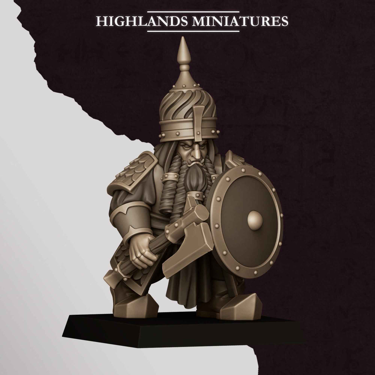 Warriors | Sons of Marduk | Highlands Miniatures | 32mm Scale Resin Tabletop RPG Figures for Roleplaying and Wargaming