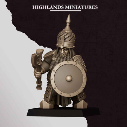 Warriors | Sons of Marduk | Highlands Miniatures | 32mm Scale Resin Tabletop RPG Figures for Roleplaying and Wargaming