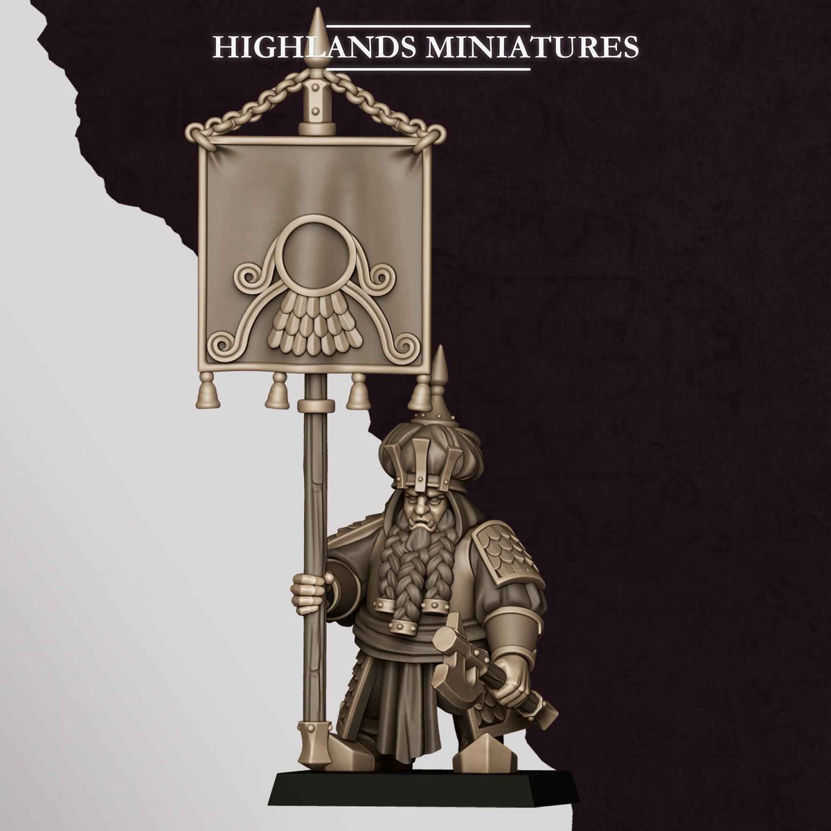 Warriors | Sons of Marduk | Highlands Miniatures | 32mm Scale Resin Tabletop RPG Figures for Roleplaying and Wargaming
