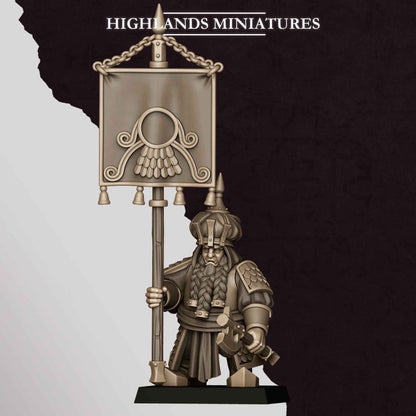 Warriors | Sons of Marduk | Highlands Miniatures | 32mm Scale Resin Tabletop RPG Figures for Roleplaying and Wargaming