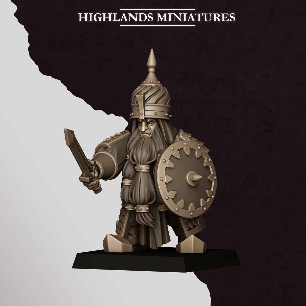 Warriors | Sons of Marduk | Highlands Miniatures | 32mm Scale Resin Tabletop RPG Figures for Roleplaying and Wargaming